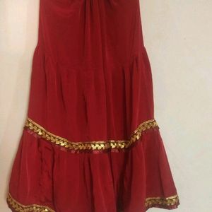 Lehenga Round Kurti With Dupatta 💝