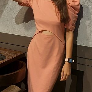 Pink Bodycon Dress