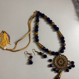 Necklace Set Blue