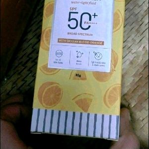 Sunscreen SPF 50 Vitamin C+E New Sealed Pack