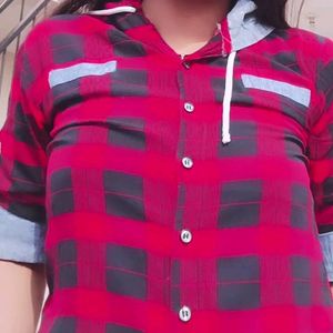 Check Women Shirt