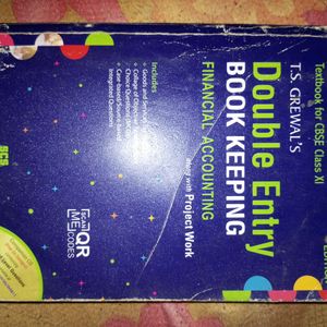 Accountancy Double Entry Book For Class 12th