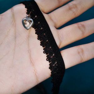 Black Lace Choker Necklace