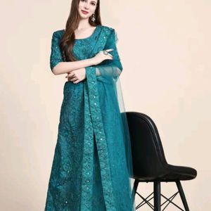 Long Anarkali Party Wear