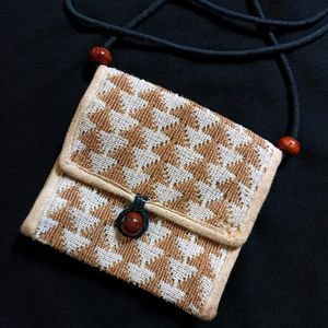 HANDICRAFT JUTE SLING BAG