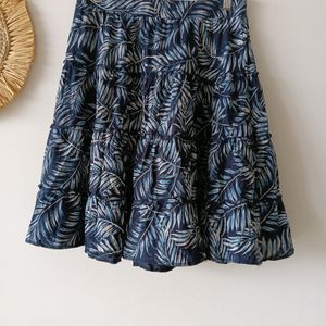 Gina Binotti Tropical Print Skirt