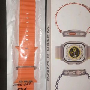 Smart Watch Band Men & Women Both Colour Orange