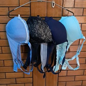 Combo Of Four Imported Fabric Bra