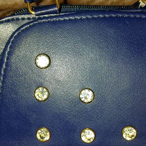 Women Handbag 👜 Navy Blue 🔵