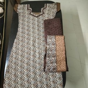 Unused New Cotton Kurta Set