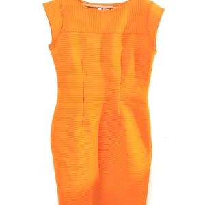 Orange Bodycon Dress