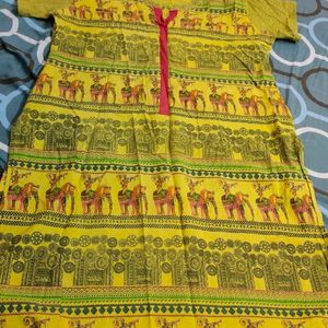 Jaipuri Print Kurta