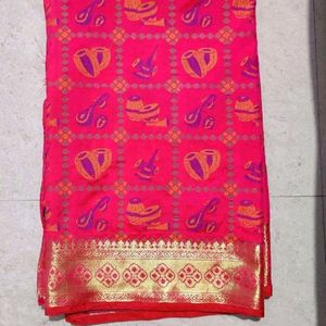 Gujarathi  Silk Saree Patola Fixed Price