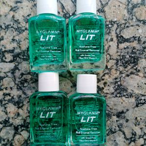 MyGlamm LIT Nail Enamel Remover -4