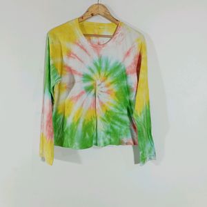 Multicolor Tie & Dye T-shirt (Women)