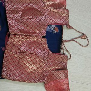 Kanjeevaram Silk Sare With Blouse