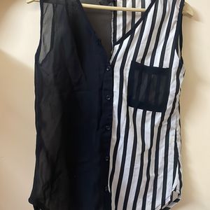 Black And White stripes top940