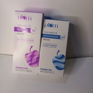 Plum Set Of 2 Serum Retinol And Niacinamide