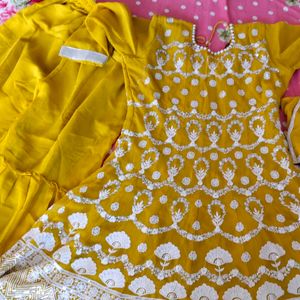 Yellow Garara Suit