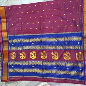 9 Yards Maharashtrian Saree