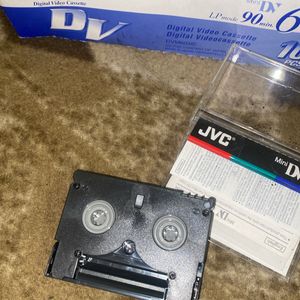 RAREST🔥OLD Mini JVC Dvc Cassetes