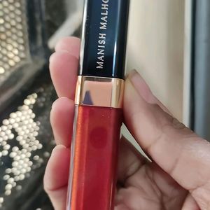 Manish Malhotra Hi - Shine Lipgloss - Rivising Red