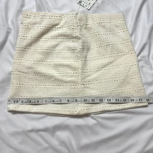 Zara Schiffli Skirt