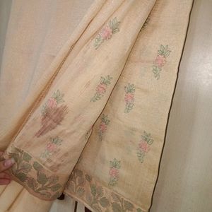 Silk Mix Border Saree