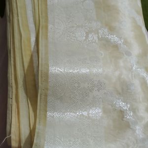 Silk Net Tissue Saree