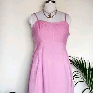 Ginger pink Slip Dress
