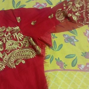 Semi Stitched Kurta