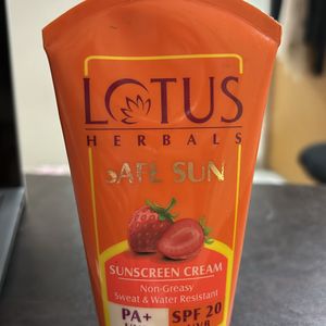 LOTUS SAFE SUNCREAM