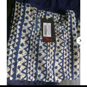 Blue Printed Kurti