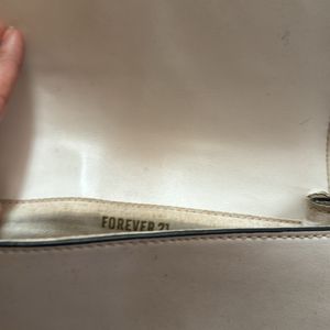 Forever21 Crossbody Off White Bag