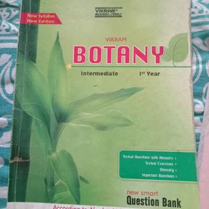 Intermediate First Year Botany Material