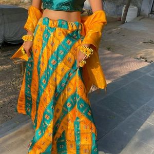 Yellow Lehnga Choli