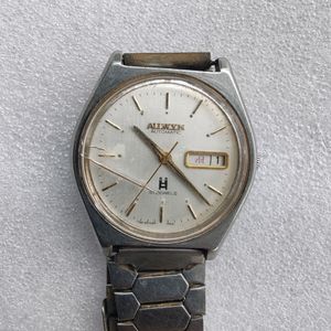 Vintage Allwyn Day-Date Automatic Watch (Devnagri)