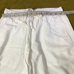 Casual White Trouser Waist 30(stretches Further)