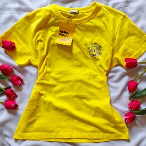 Bewakoof New Cute Cat Tshirt With Tag College Wear