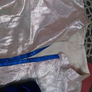 Silver Kurti Set