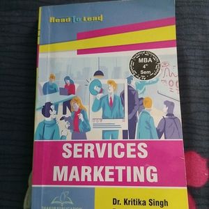 MBA 4th Semester Service Marketing Book