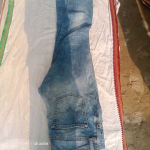 1 Pice Of Jeans Blue Good Condition