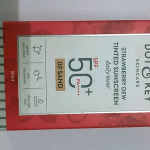 Sealed Pack New Launch Dot & Key Tinted Sunscreen