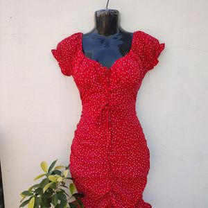 Shein Bodycon Red Dress