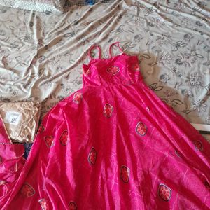 Bandhani print Kurti, Pant and dupatta