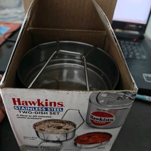 Hawkins Two Dish Stainless Steel Set