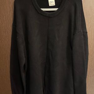 ZARA Black Sweatshirt