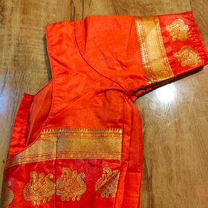 Banarasi Silk Saree With Blouse