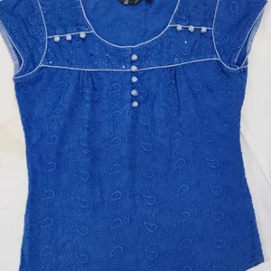 Chikankari Embroidered Top