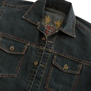 ✰ Y2k Unisex Blue Vintage Denim Jacket ✰